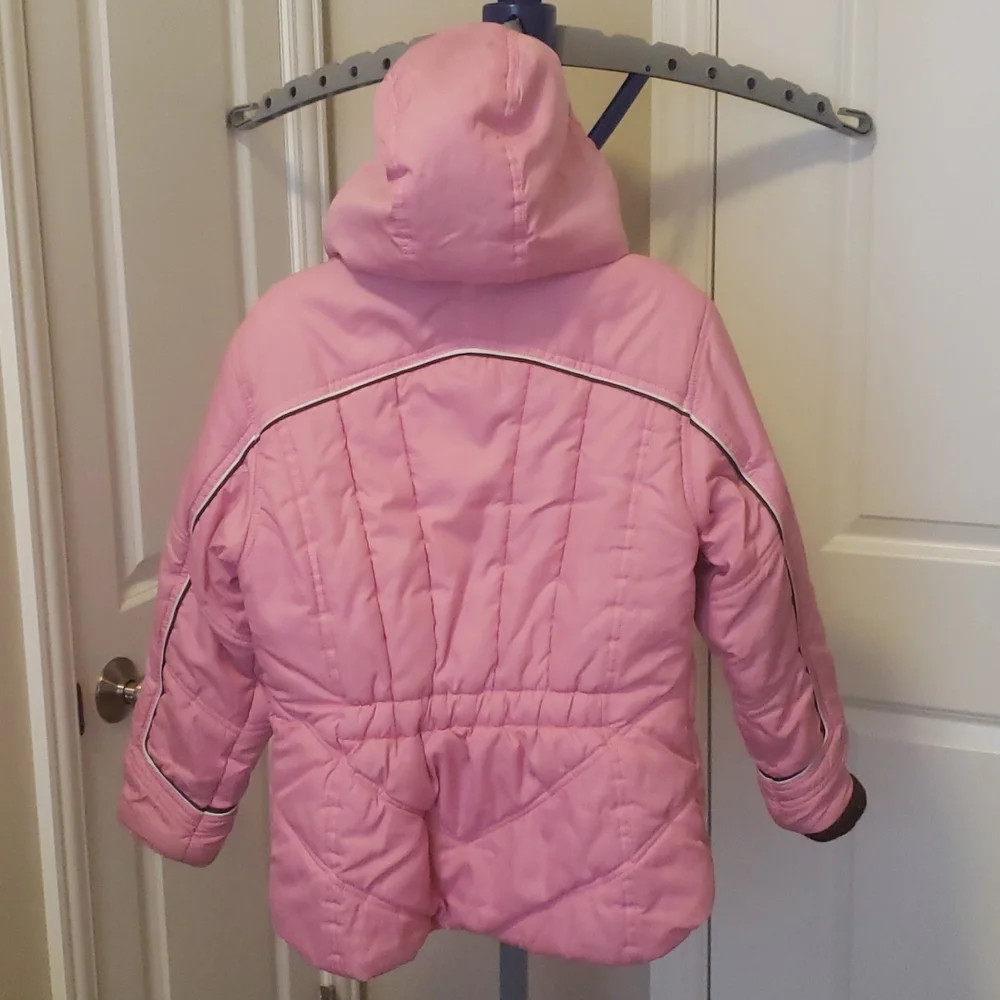 Protection‎ System Water & Wind Resistant  Girl's Hooded Winter Fleece Co…
